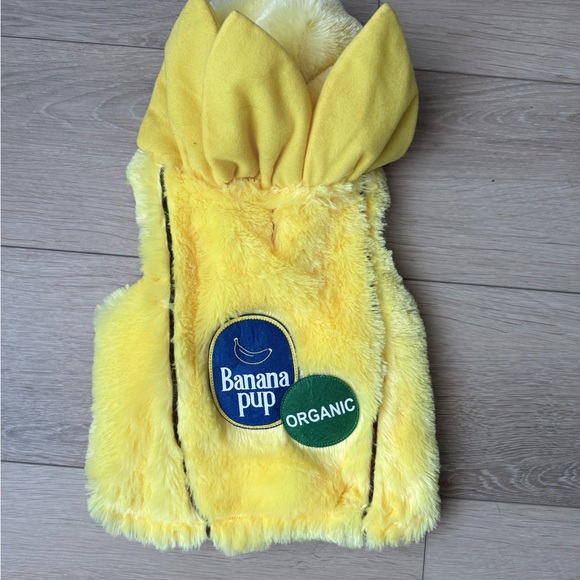 Banana Republic Yellow Furry Dog Vest - Picture 6 of 6